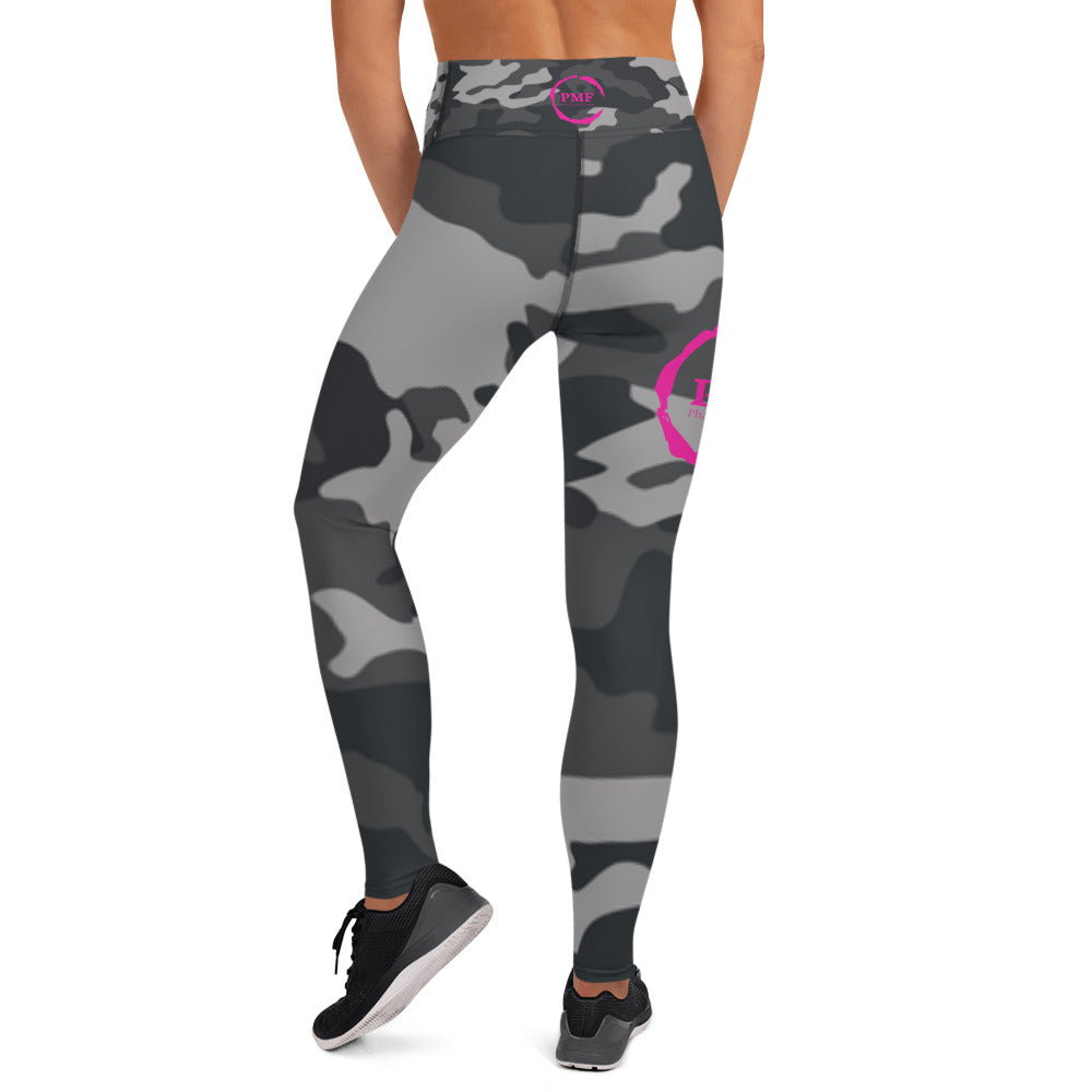 Alpha Line Athletic Leggings Ladies Camo - hidden pocket