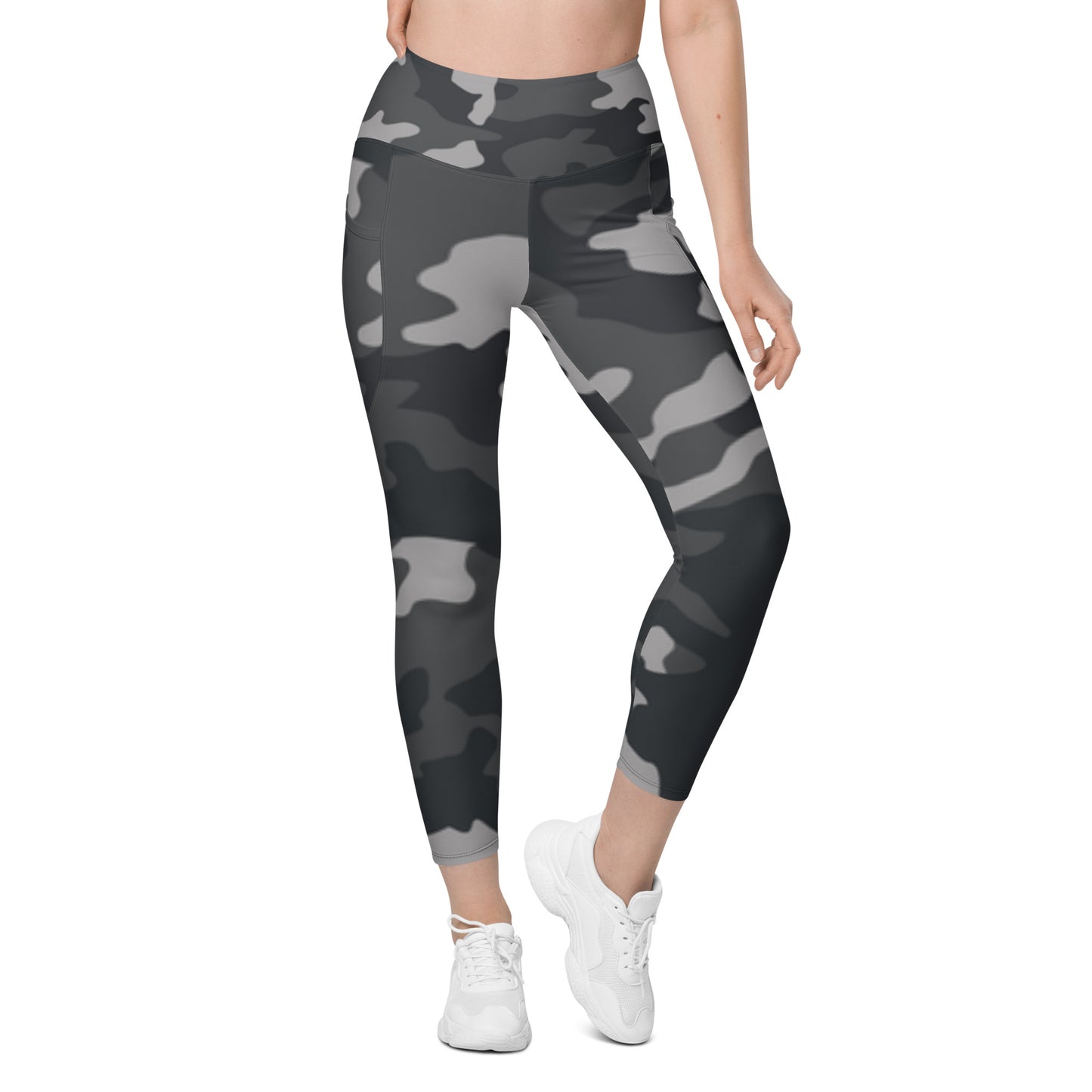 ENA Line Yoga Leggings Ladies Camo - with side pockets