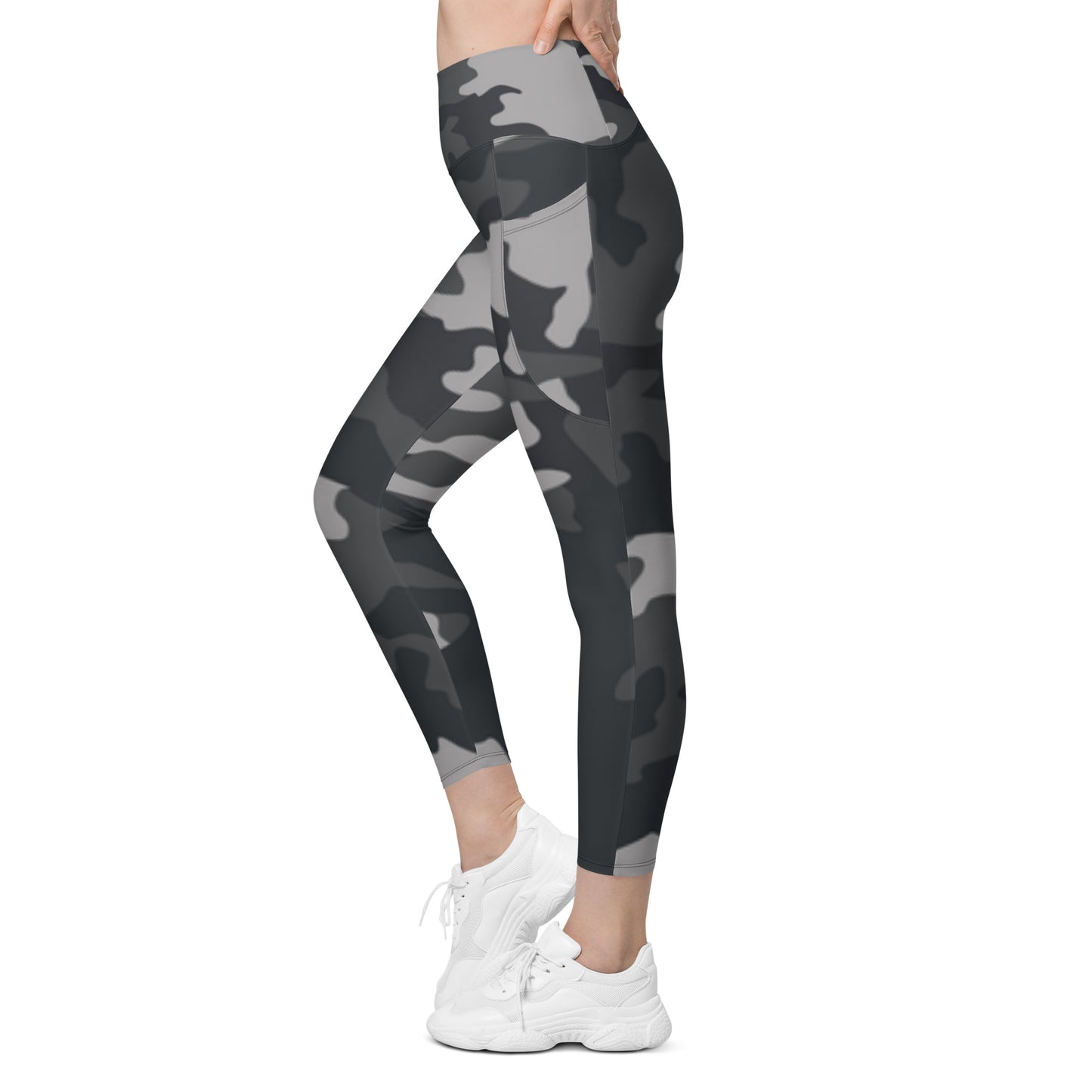 ENA Line Yoga Leggings Ladies Camo - with side pockets