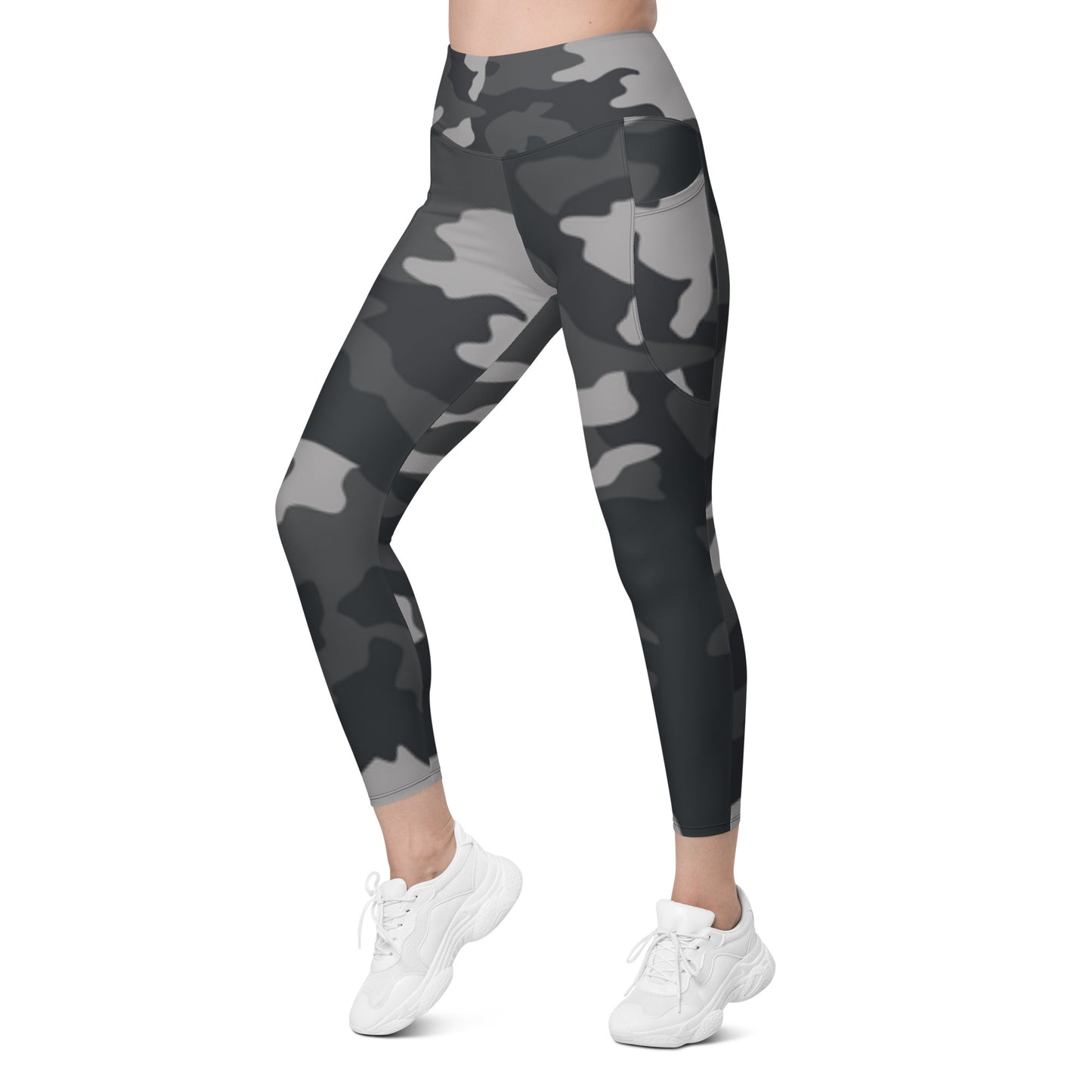 ENA Line Yoga Leggings Ladies Camo - with side pockets