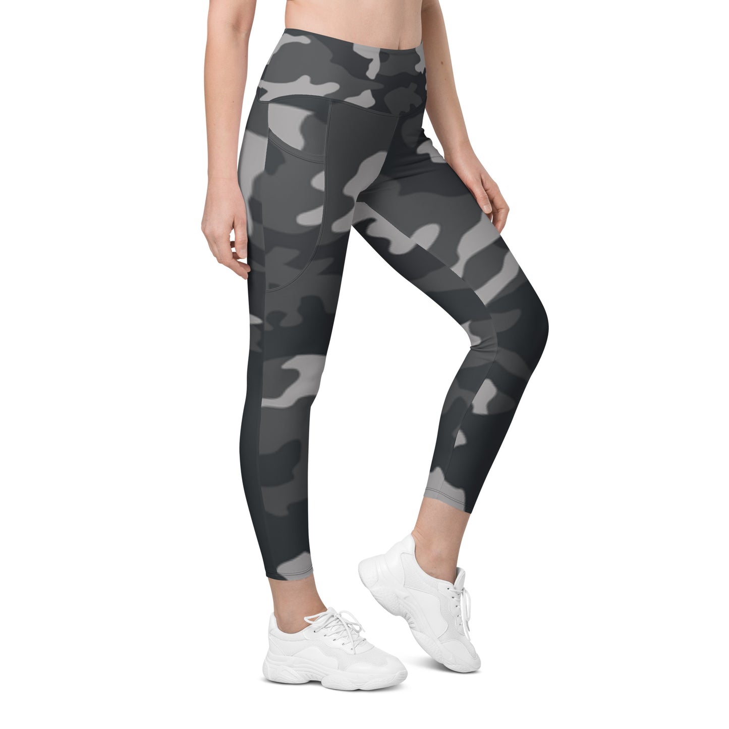 ENA Line Yoga Leggings Ladies Camo - with side pockets